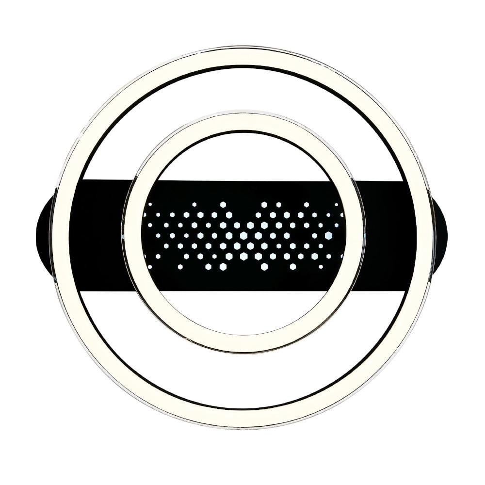 Светильник Violux LED smart KENZO-R с пультом 85W 3000-5000K IP20 круг Черный (220665) Светильник Violux LED smart KENZO-R с пультом 85W 3000-5000K IP20 круг Черный (220665)