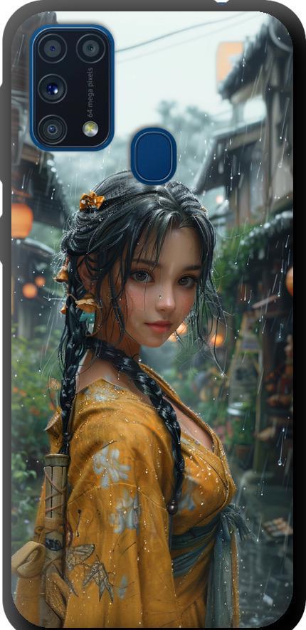 Чехол на Samsung Galaxy M31 M315F Anime-girl (6133b-1907-42517)