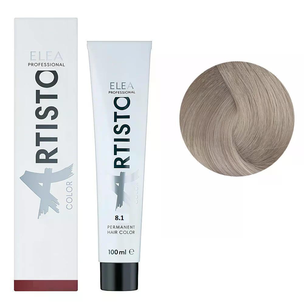 Крем-краска для волос Elea Professional Artisto Color 8.1 Пепельный светло-русый 100 мл
