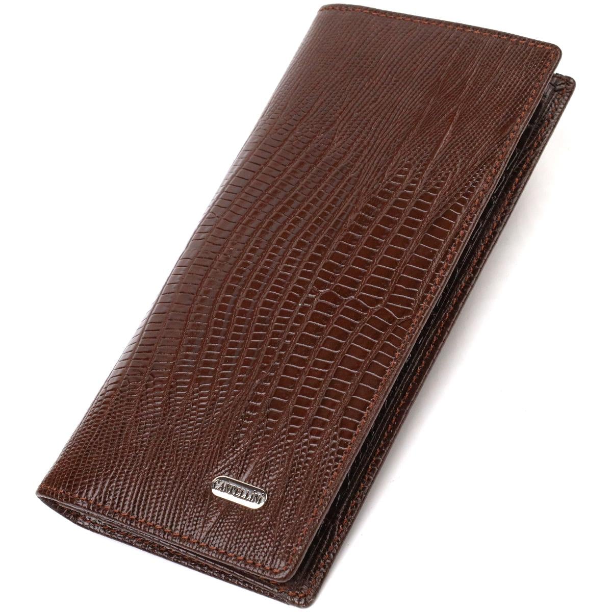 Кошелек мужской кожаный Canpellini 21903 Коричневый (55682)