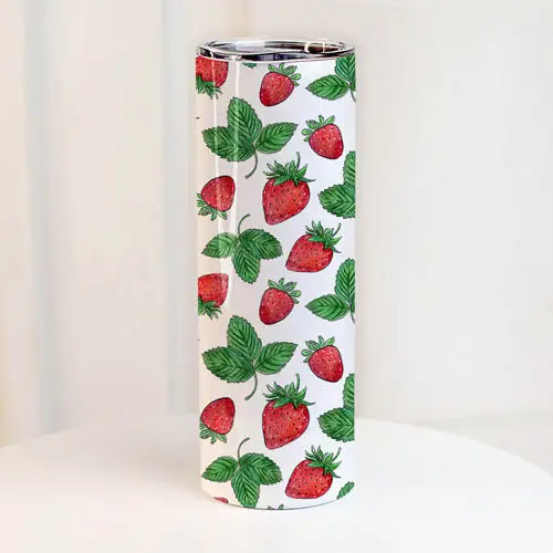 Термокружка Клубника 650 мл (8-6-5026217)