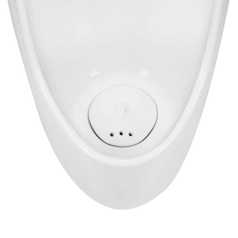 Писсуар напольный Q-tap Crow 390х360х870 White (QT0588HDU005W) - фото 4