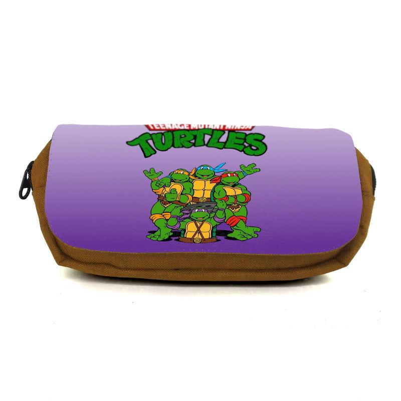 Пенал школьный Ракушки Ниндзя Ninja Turtles TMNT-0022 Оранжевый (1529789008)