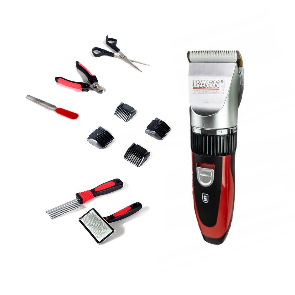 Машинка триммер аккумуляторная  для стрижки животных собак и кошек