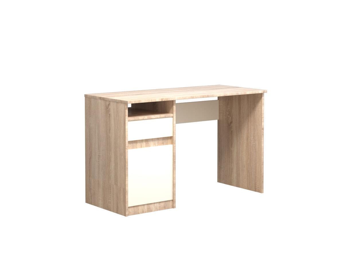 Компьютерный стол JUSK A 1200х776 мм Дуб Сонома/Миндаль