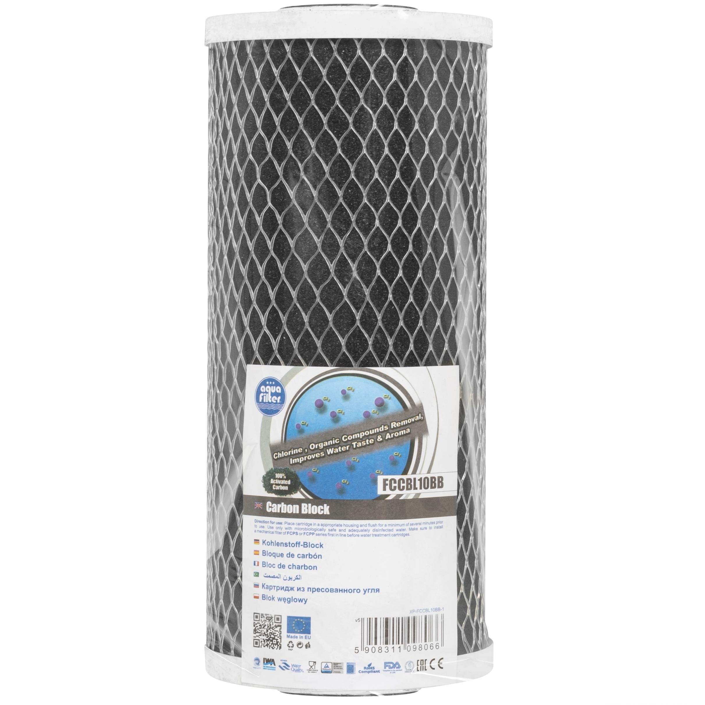 Картридж из брикетированного угля Aquafilter FCCBL 10BB (2864)
