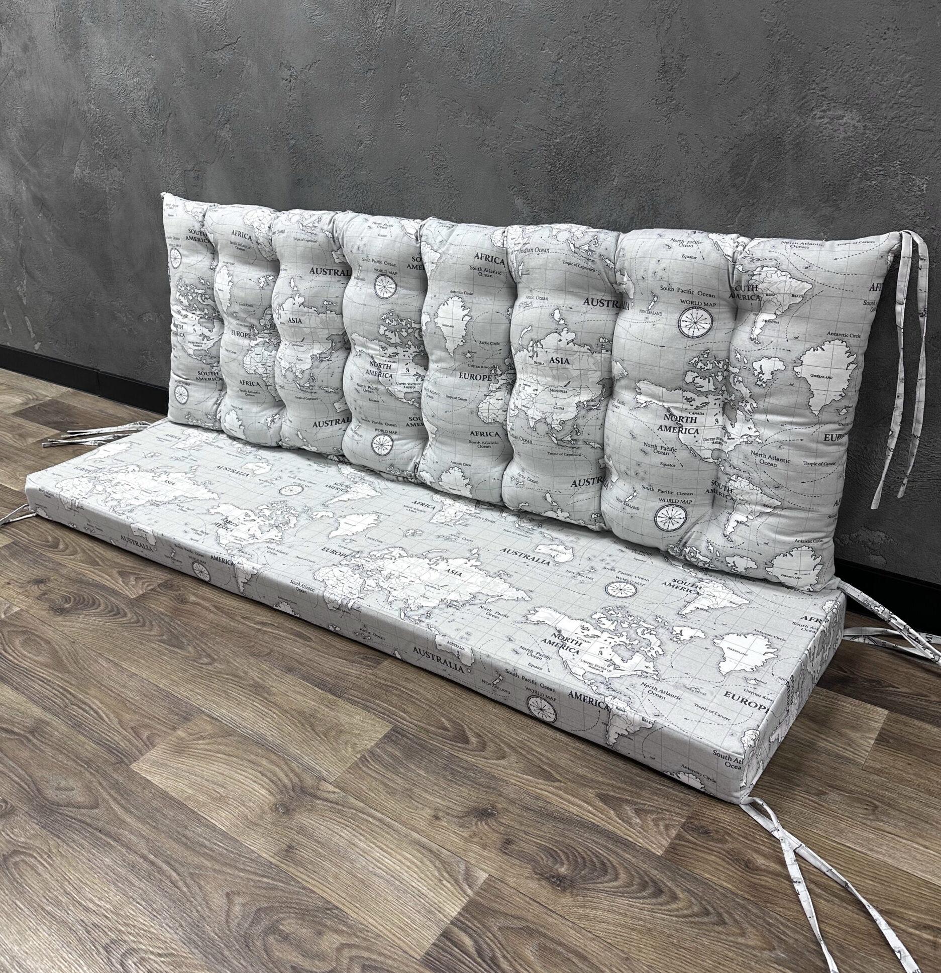 Матрас комбинированный Comfort Home на поддоны/качели/каркасы/садовая мебель 160х60х40х10 см