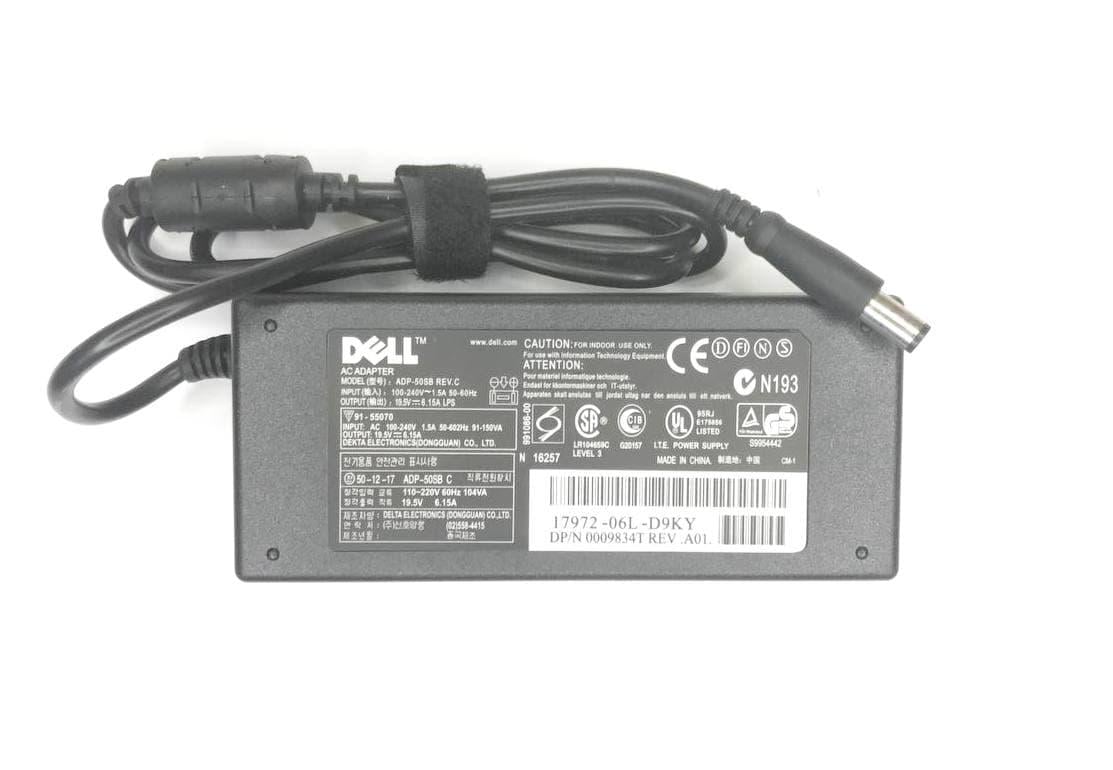 Блок питания для ноутбука DELL 19,5 V 6,5 A 120 W 7,4x5,0 мм OEM