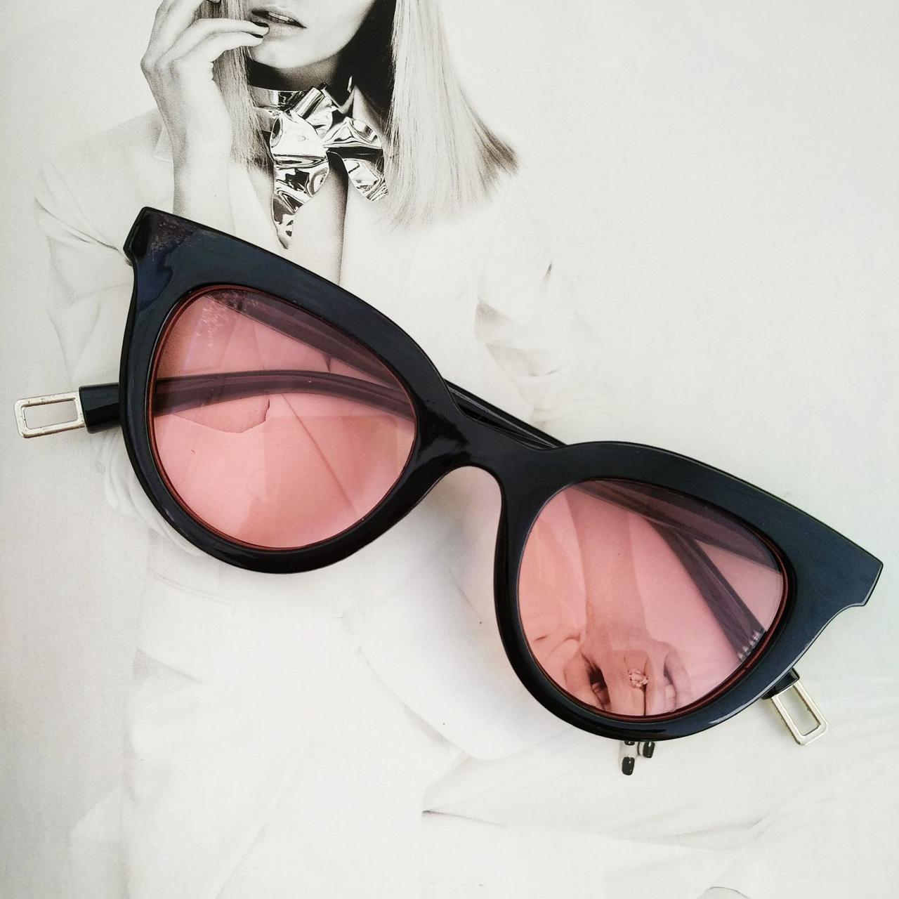 Очки солнцезащитные Кошачий глаз Розовый