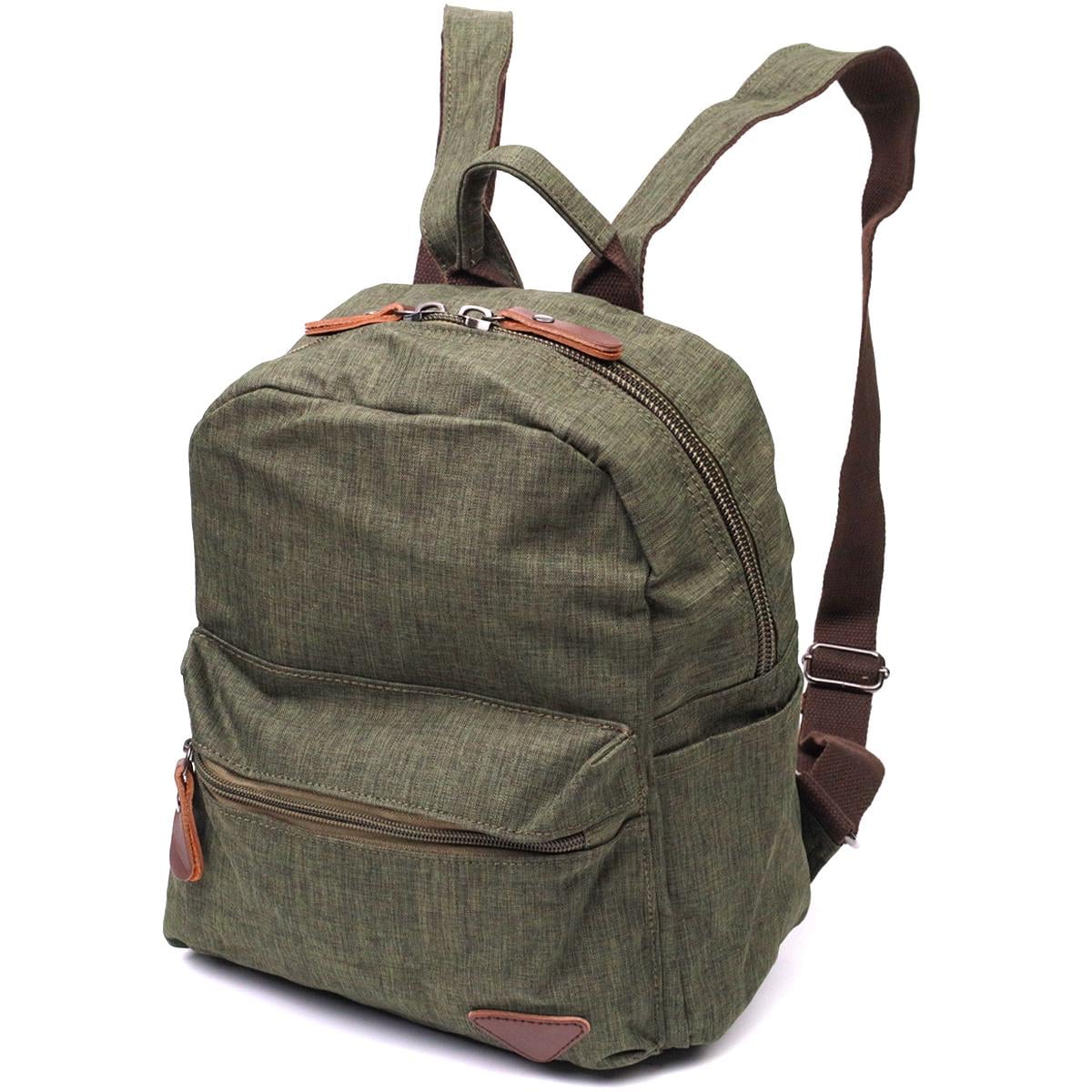 Городской рюкзак мужской Vintage Backpack 22242 Оливковый