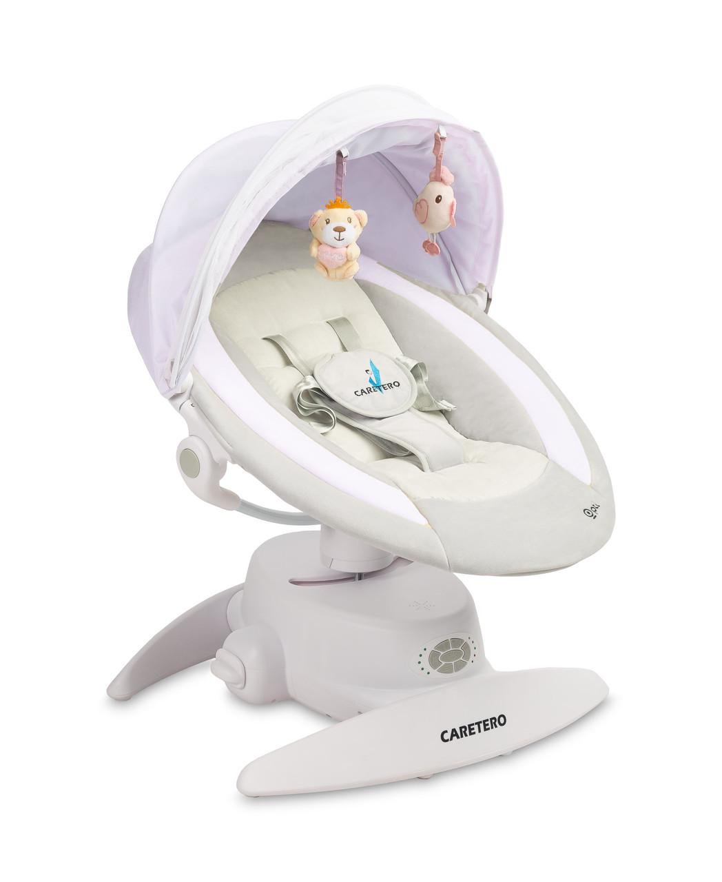 Гойдалка-шезлонг дитяча Caretero Opti Pink (2152531356) - фото 1