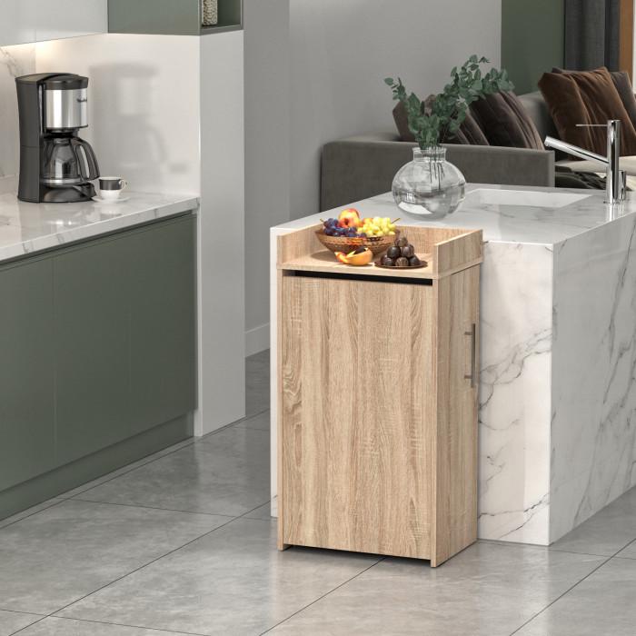 Стіл-тумба трансформер з карго 2в1 Knap Knap Rand 107х50х93,3 см Дуб Сонома (24628773) - фото 4