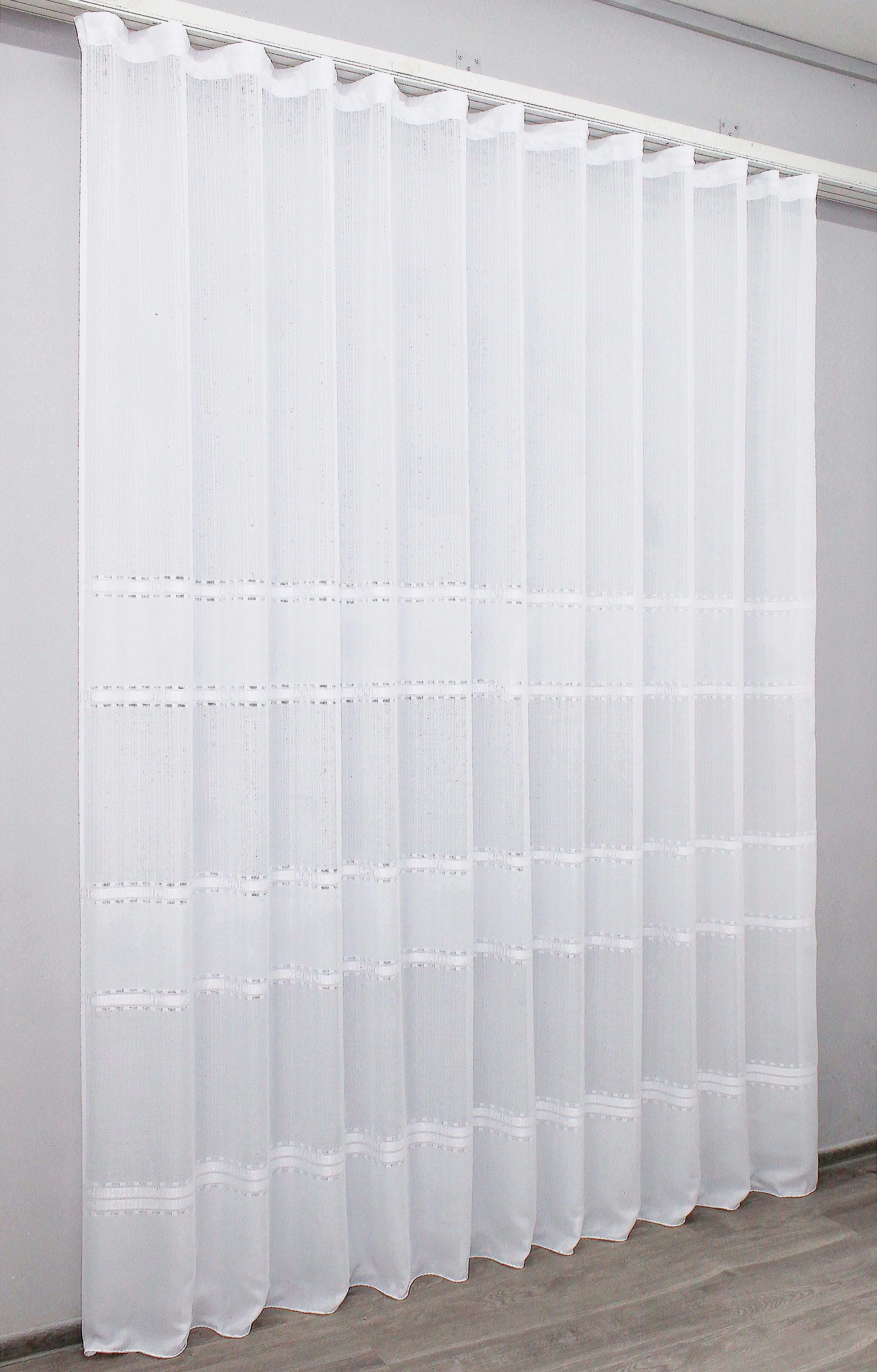 Тюль VR-Textil 1357т Мережка льон 300х270 см Білий (42-0083) - фото 2 Тюль VR-Textil 1357т Мережка льон 300х270 см Білий (42-0083) - фото 2