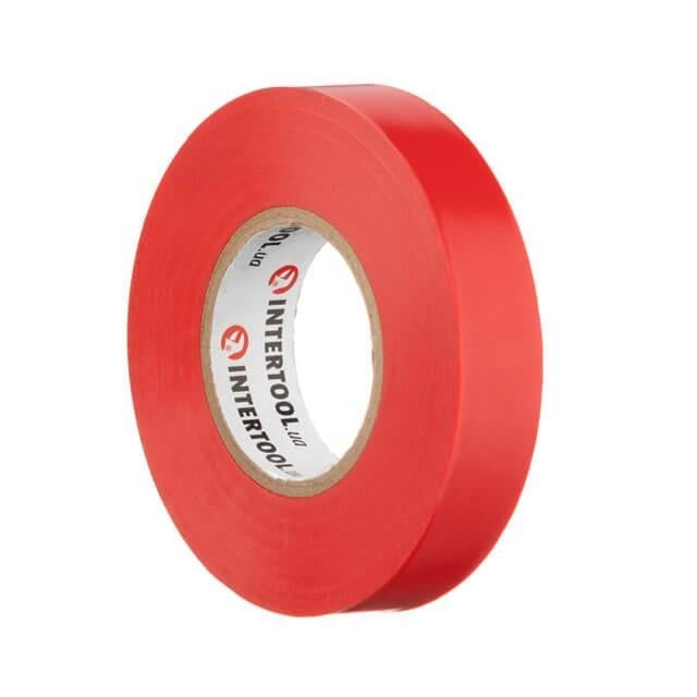 Лента изоляционная INTERTOOL IT-0060 0,15x17 мм x 25 м Красный (11939071)