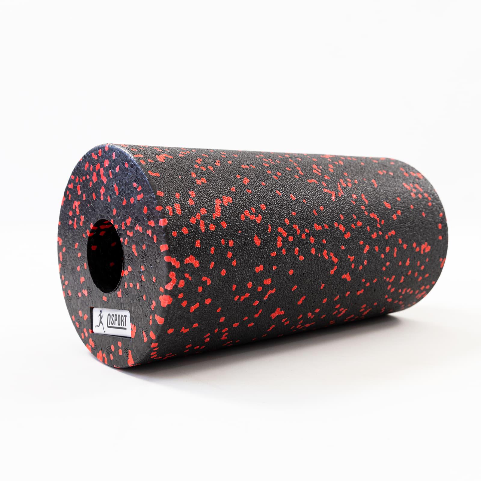 Набор массажный для йоги и фитнеса OSPORT EPP 4в1 массажный валик/йога ролл/массажный мяч МФР Черно-красный (OF-0282) - фото 2 Набор массажный для йоги и фитнеса OSPORT EPP 4в1 массажный валик/йога ролл/массажный мяч МФР Черно-красный (OF-0282) - фото 2