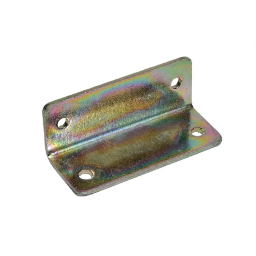 Кутник ХЗШП кріпильний оцинкований монтажний 20х20х50 мм (UK0730) Кутник ХЗШП кріпильний оцинкований монтажний 20х20х50 мм (UK0730)