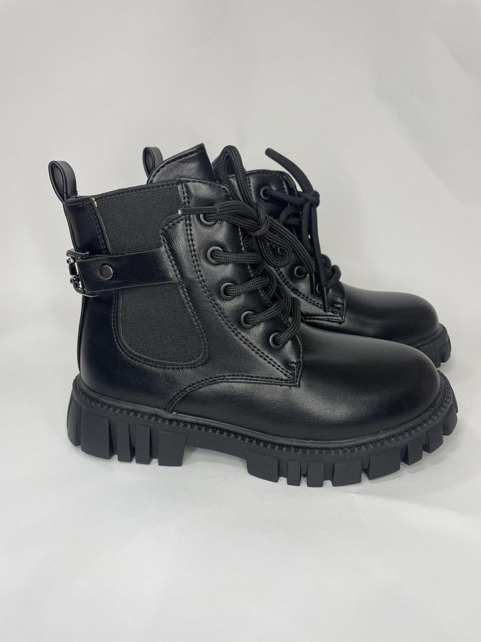 Черевики дитячі демісезонні Paliament 4333/29/2 р. 29 19 см Чорний (31805464)