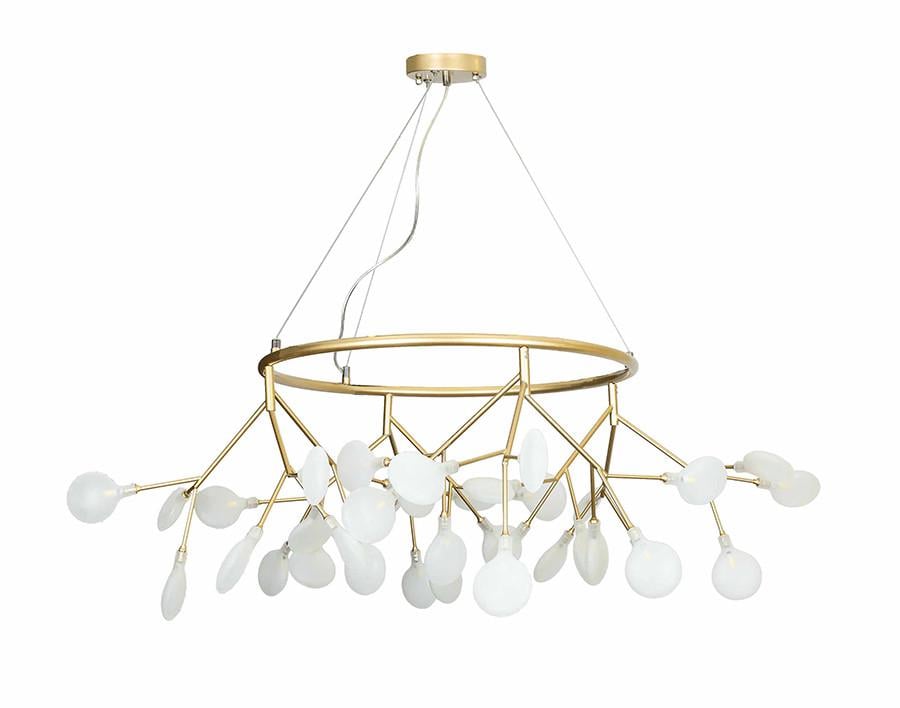 Люстра 918LP263-36 GD/WH