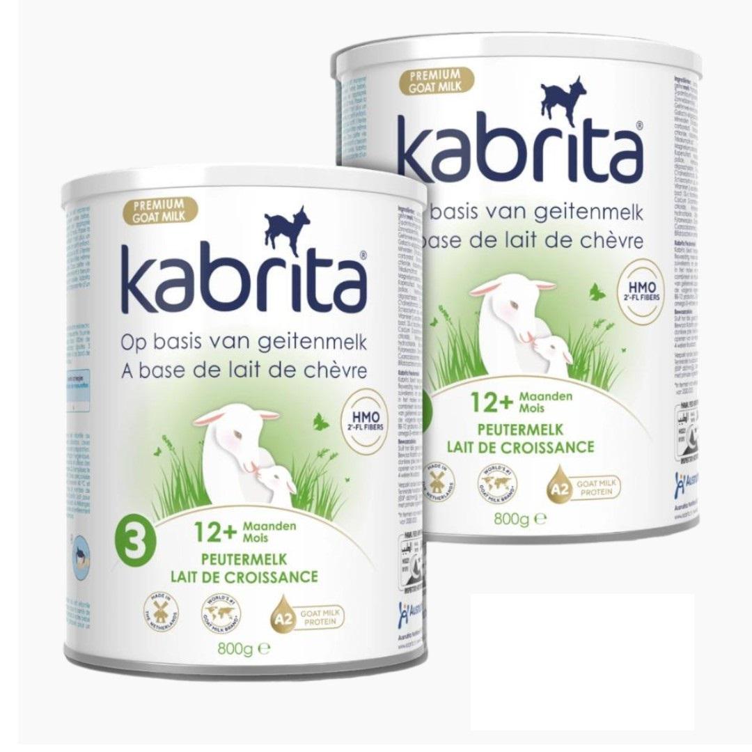 Дитяча суміш Kabrita 3 Premium на козячому молоці від 12 міс. 2х800 г (U8716677010588х2)