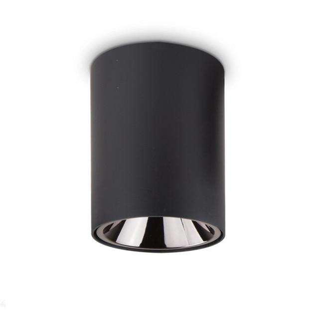 Точечный светильник Ideal Lux Nitro 15W Round Nero (205984)