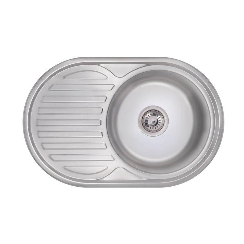 Мойка для кухни Lidz 7750 Polish 0,8 мм (LIDZ7750POL)