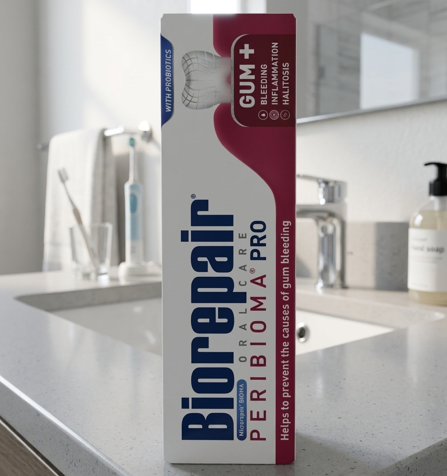 Зубная паста Biorepair Peribioma Pro для лечения и профилактики заболевания десен и слизистой оболочки 75 мл (20616171)