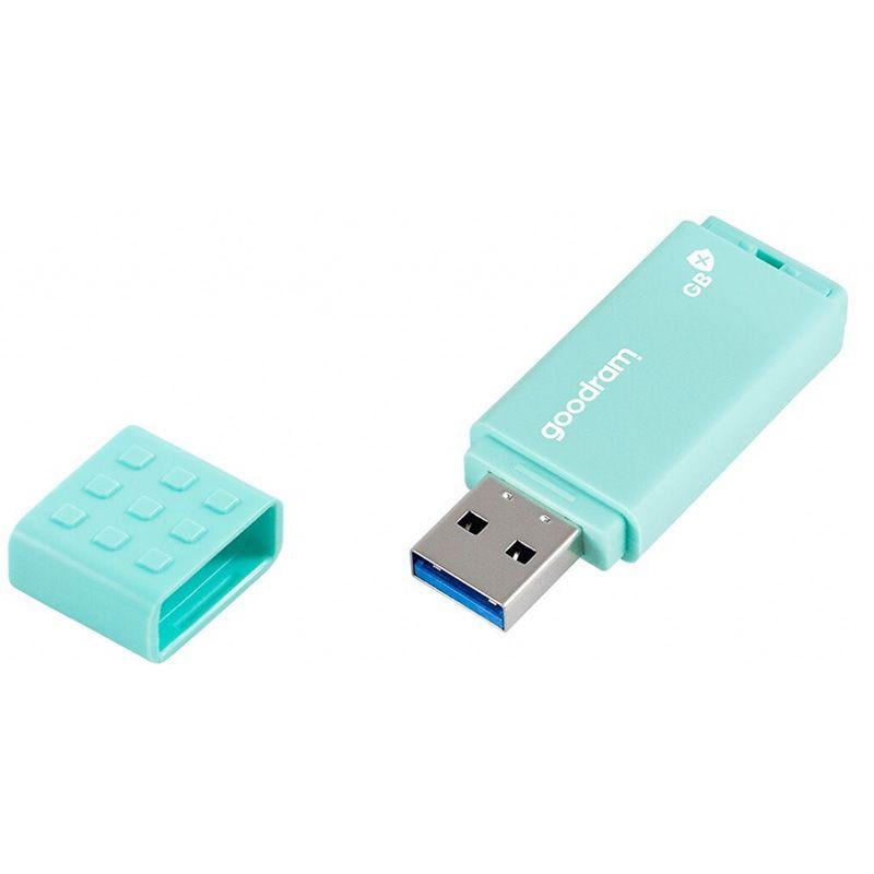 Флеш-память USB GoodRAM UME3-0640CRR11 64 Гб USB 3.0 антибактериальный Бирюзовый
