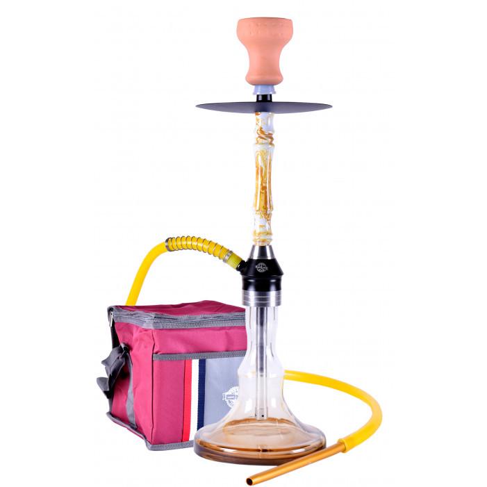 Кальян YAHYA Ruddle на 1 персону 55 см Золотистий (1749591170)