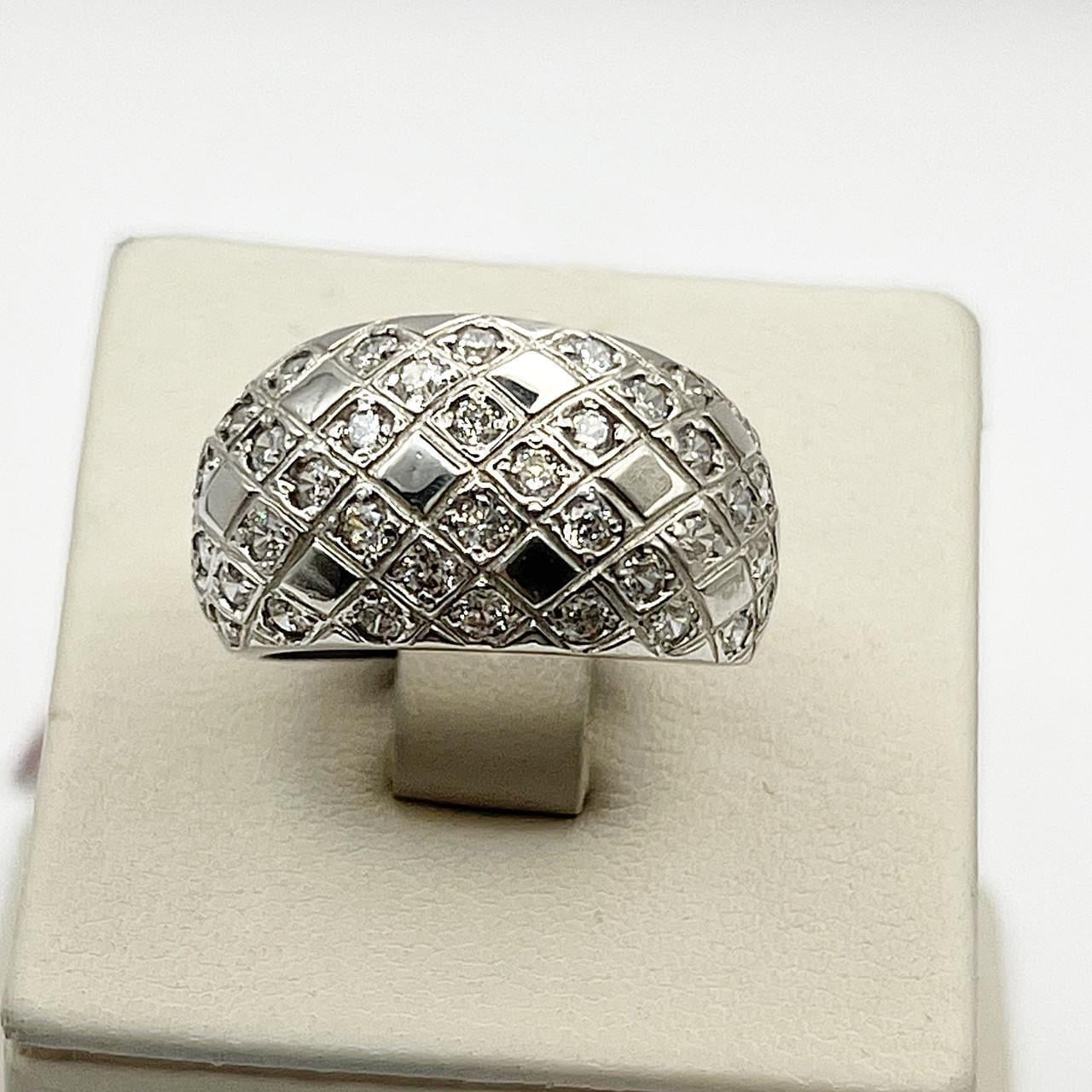 Кольцо серебряное с кубическим цирконием р. 18 7,86 г (2504751507)