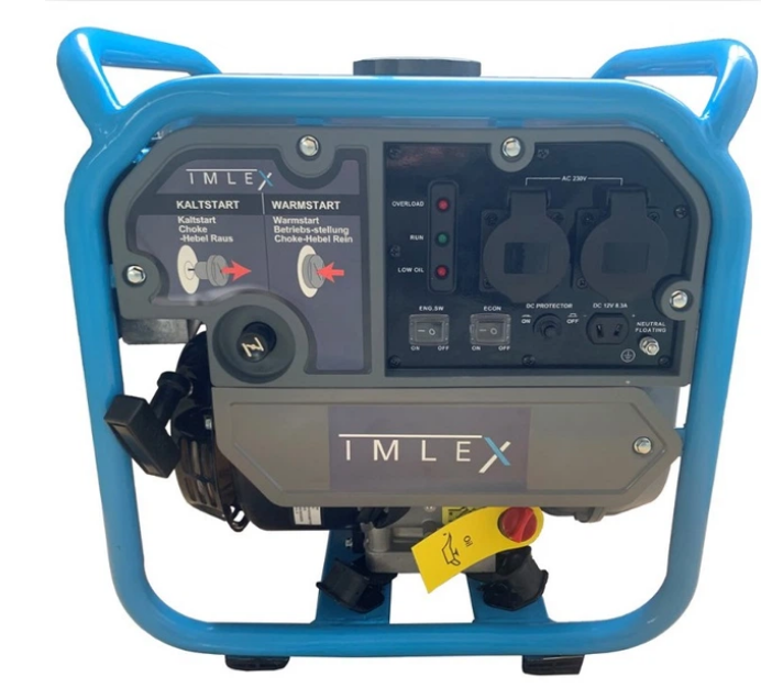 Генератор инверторный бензиновый IMLEX IM-INV 2000 1,8-2 кВт