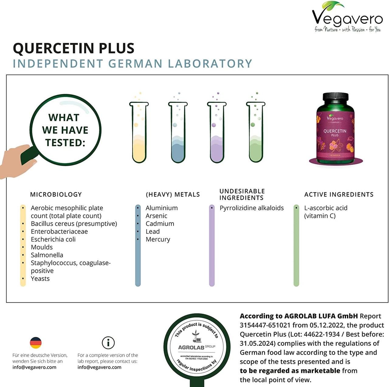 Витамины для иммунитета Vegavero Кверцетин Бромелайн Комплекс 120 капс. (50094851v) - фото 5 Витамины для иммунитета Vegavero Кверцетин Бромелайн Комплекс 120 капс. (50094851v) - фото 5