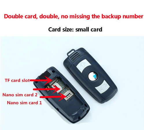 Кнопковий телефон Laimi BMW X6 2 Sim Black (1501238524) - фото 4 Кнопковий телефон Laimi BMW X6 2 Sim Black (1501238524) - фото 4