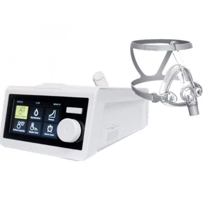 Апарат неінвазивної вентиляції OxyDoc Auto CPAP/BiPAP/ST з маскою та зволожувачем