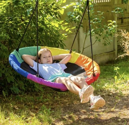 Детская качеля Гнездо аиста 110 см с прочной рамой до 150 кг (29070900) - фото 6 Детская качеля Гнездо аиста 110 см с прочной рамой до 150 кг (29070900) - фото 6