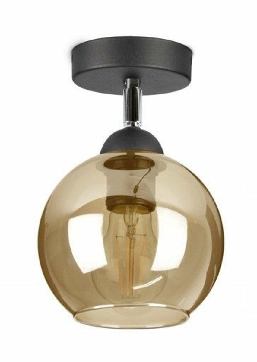 Світильник поворотний Light House SRS-19663/1 BK/BR плафон коричневий Чорний