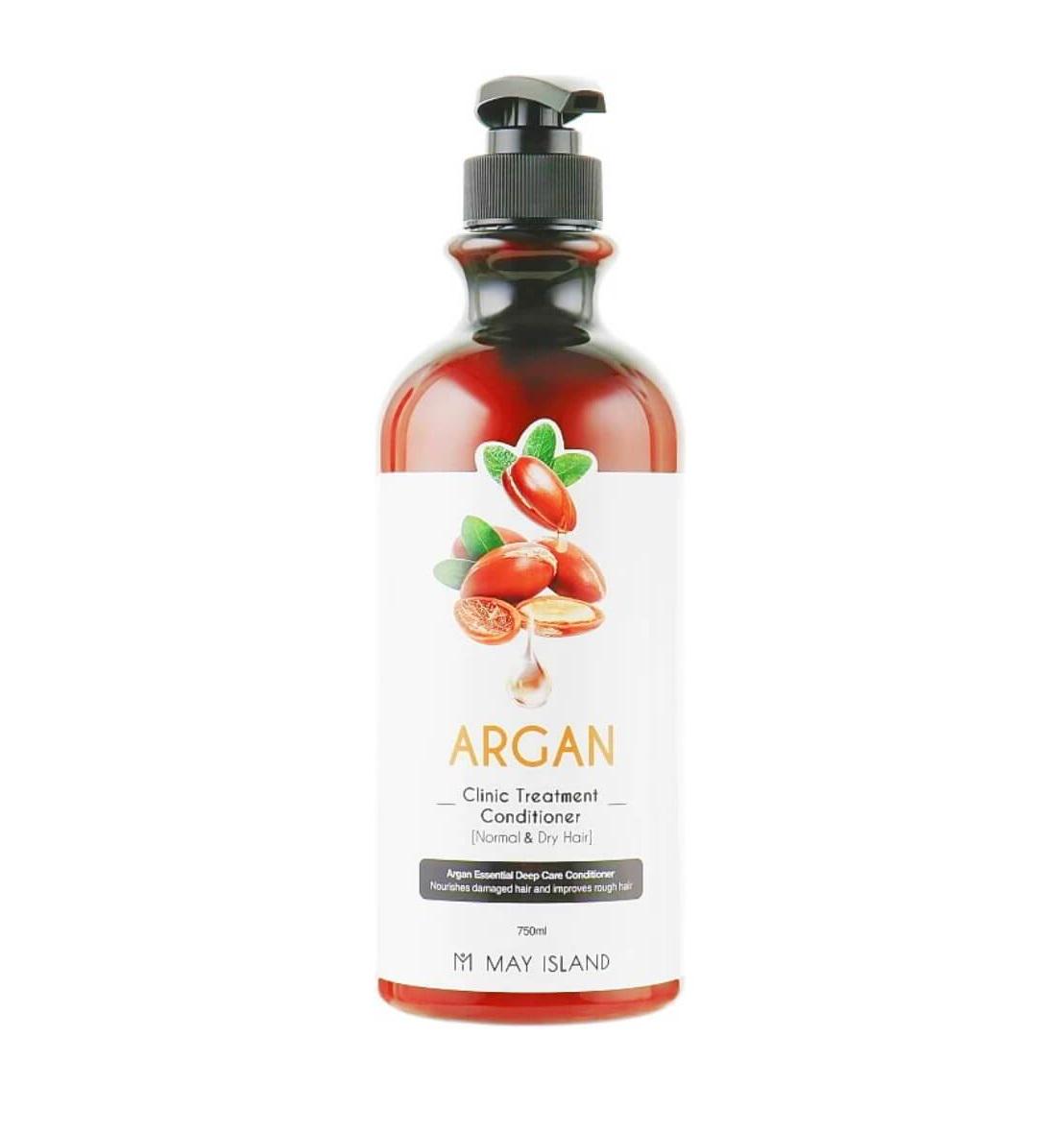 Восстанавливающий кондиционер для волос с аргановым маслом Argan Clinic Treatment Conditioner May Island 750 мл (8809515400648) Восстанавливающий кондиционер для волос с аргановым маслом Argan Clinic Treatment Conditioner May Island 750 мл (8809515400648)