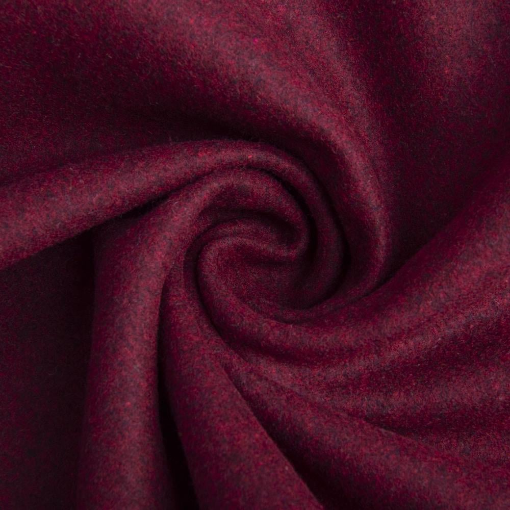 Ткань пальтовая Анеля Бордовый (22798)