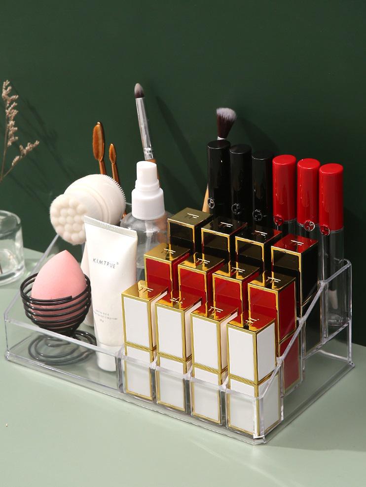 Органайзер для косметики 14513 22х13 см Прозорий (4819623) - фото 4 Органайзер для косметики 14513 22х13 см Прозорий (4819623) - фото 4