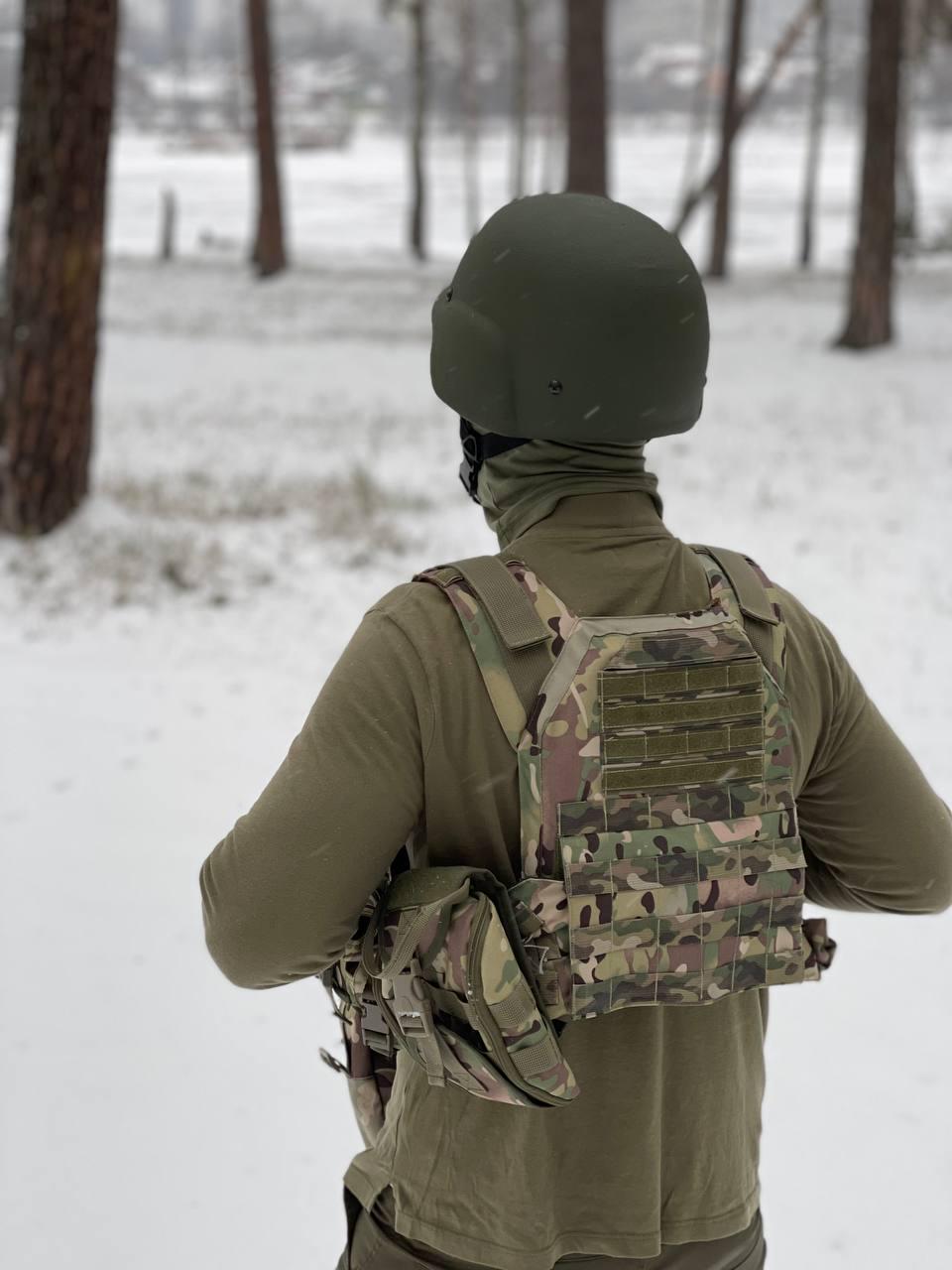 Жилет-плитоноска зі швидким боковим та верхнім скиданням мультикам - фото 12