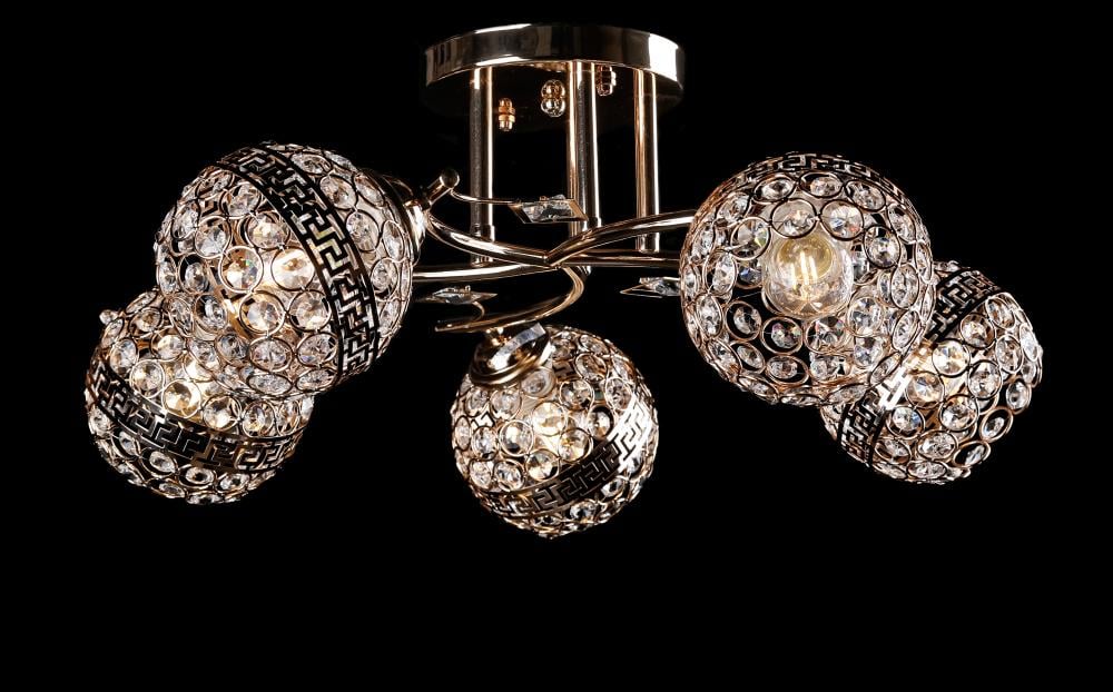 Люстра с плафонами Ray L9330B/5 FGD (IR006540)