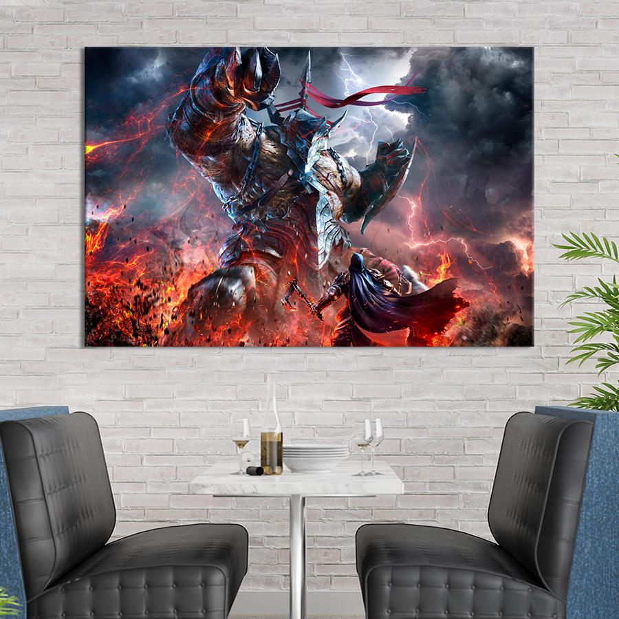 Настенний декор Постер игры Lords of the Fallen 80x54 см (A143-1)