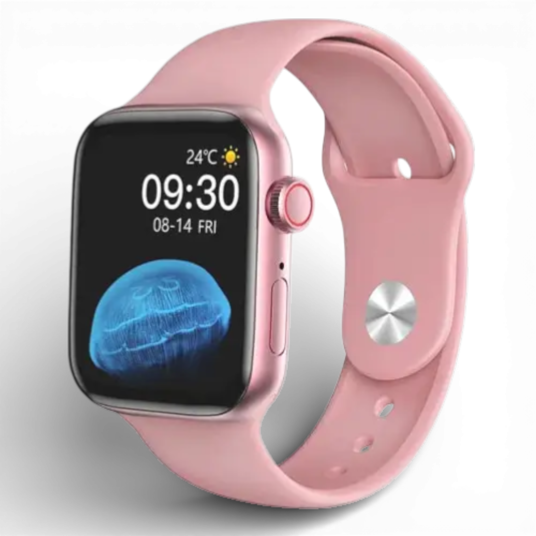 Смарт-часы Smart Watch Aluminium HW22 44 мм Pink (12554)