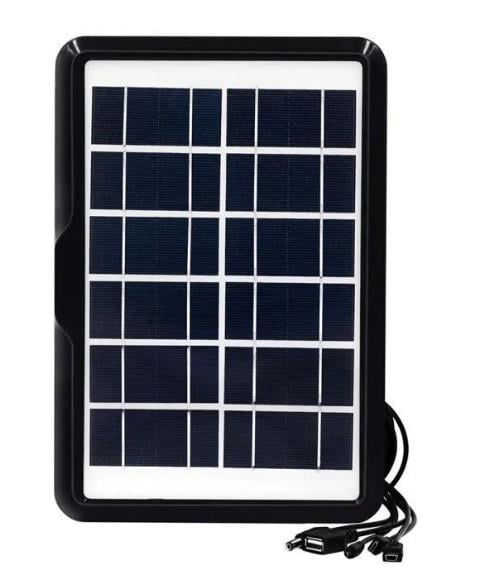 Солнечная панель EP-0606A с USB выходом 5в1 6V 6W (MLD_V163)