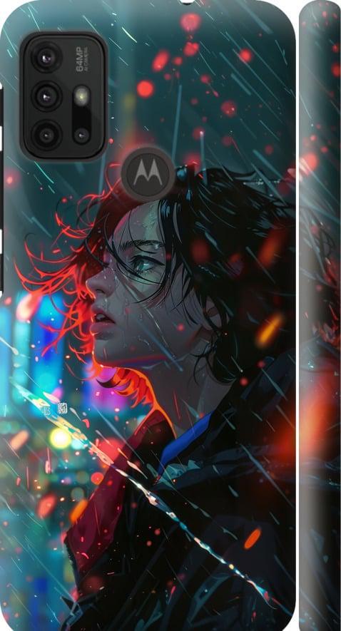 Чехол на Motorola Moto G20 Ночные огни (6096m-2461-42517)