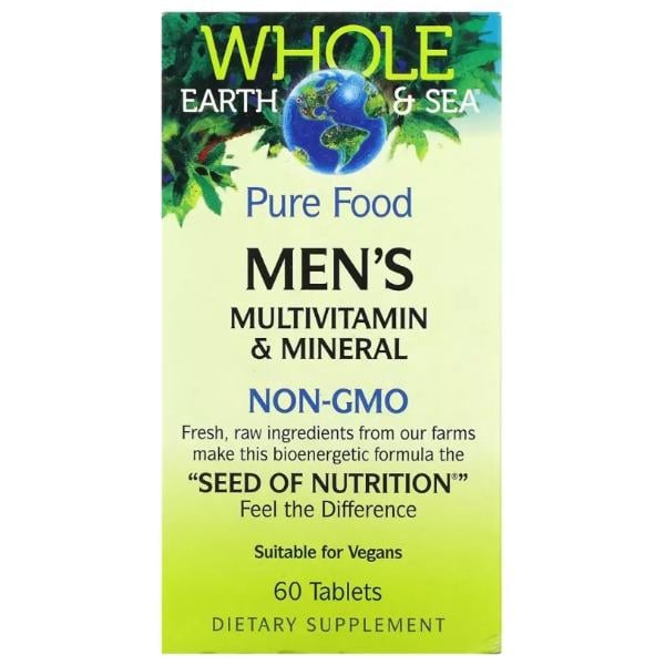 Витаминно-минеральный комплекс для мужчин Natural Factors Whole Earth & Sea Men's Multivitamin & Mineral 60 tabs. (000022104) Витаминно-минеральный комплекс для мужчин Natural Factors Whole Earth & Sea Men's Multivitamin & Mineral 60 tabs. (000022104)