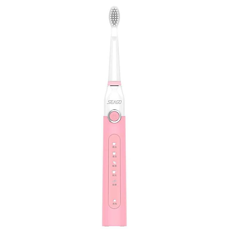 ᐉ Электрическая зубная щетка Seago SG-507 Pink • Купить в Киеве ...