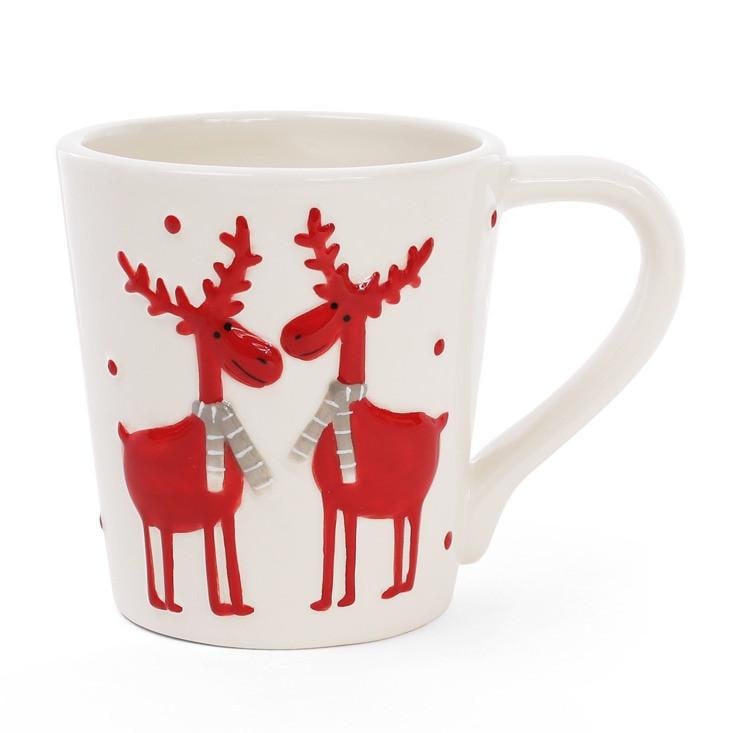 Кружка керамическая BonaDi Олени 325 мл (834-150)