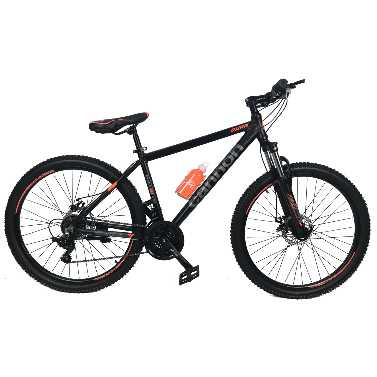 ᐉ Велосипед дорожный Cannon Shimano 27,5" 17" Черный/Оранжевый