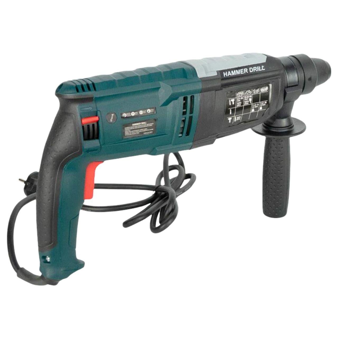 Перфоратор электрический ASSUR ASR501/МК 850W 26 мм в кейсе с насадками (33560008)