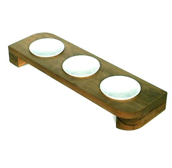 Подставка под миски для кошек из дерева Порсок Мускат (ПКШ-000907)